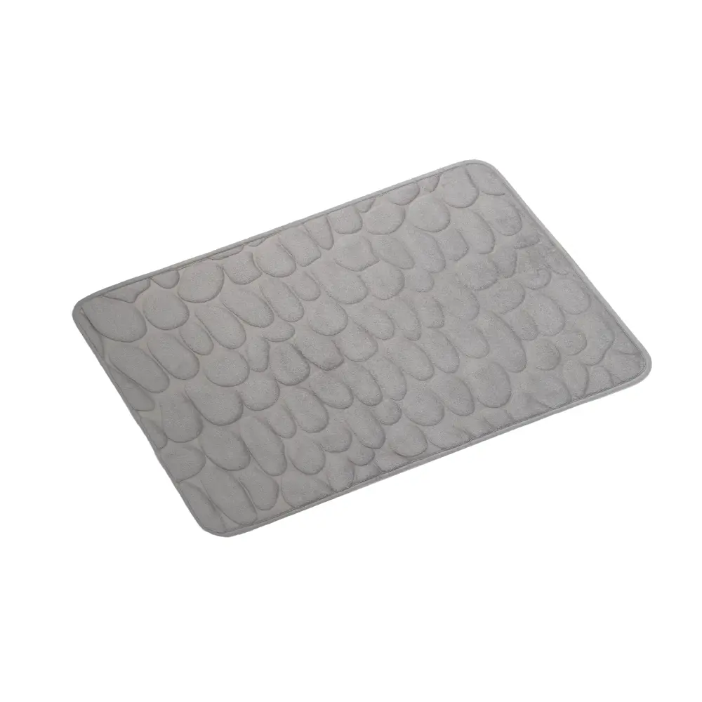Коврик для ванной Grampus Grey Comfort 50x80 см 89415935 STLM-1577302