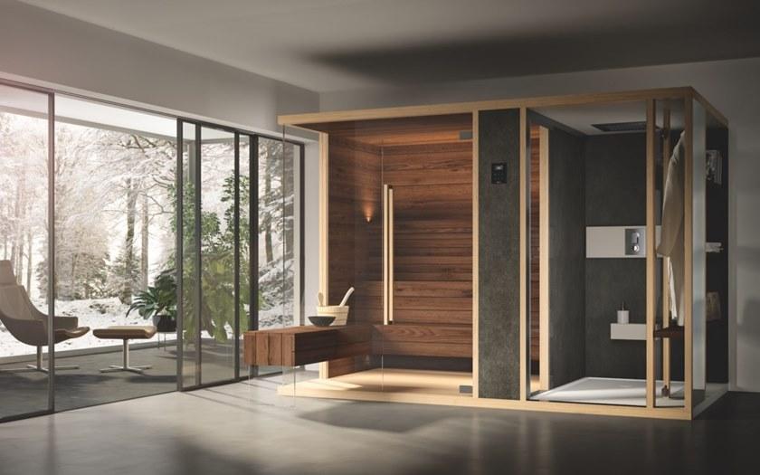 Albatros Финская сауна с душем Modula 06mcn1sf - Вид №1