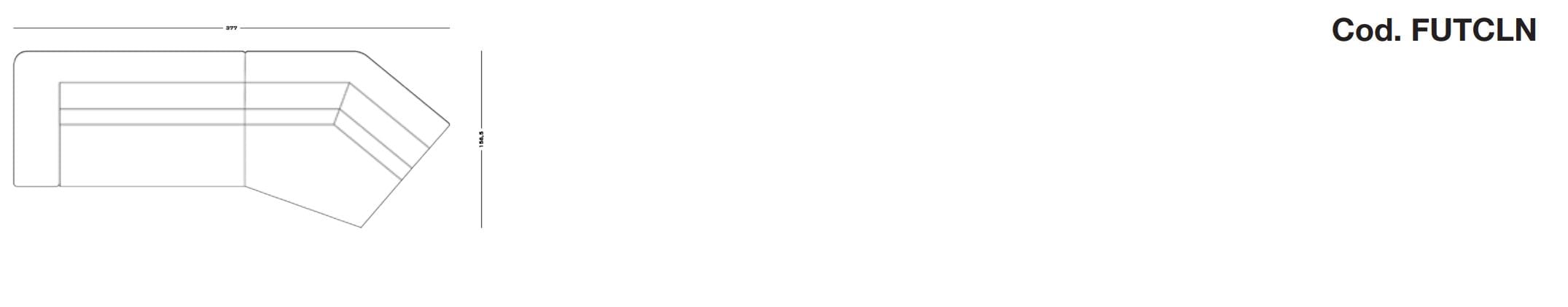 Ткань диван Secolo FUTURA ARCH-00107106 - Вид №9