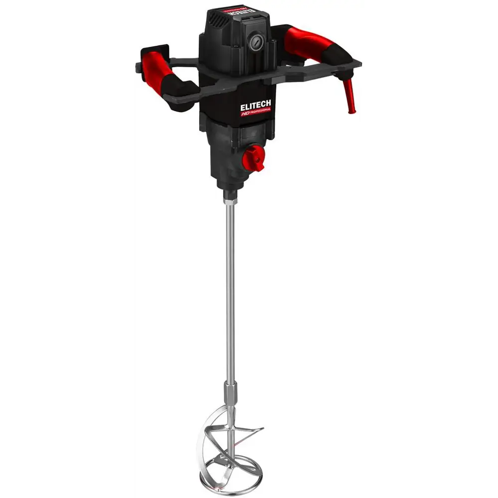 Строительный миксер ELITECH HD CM 1800E2 для профессиональных смесей 89385818 STLM-1564356
