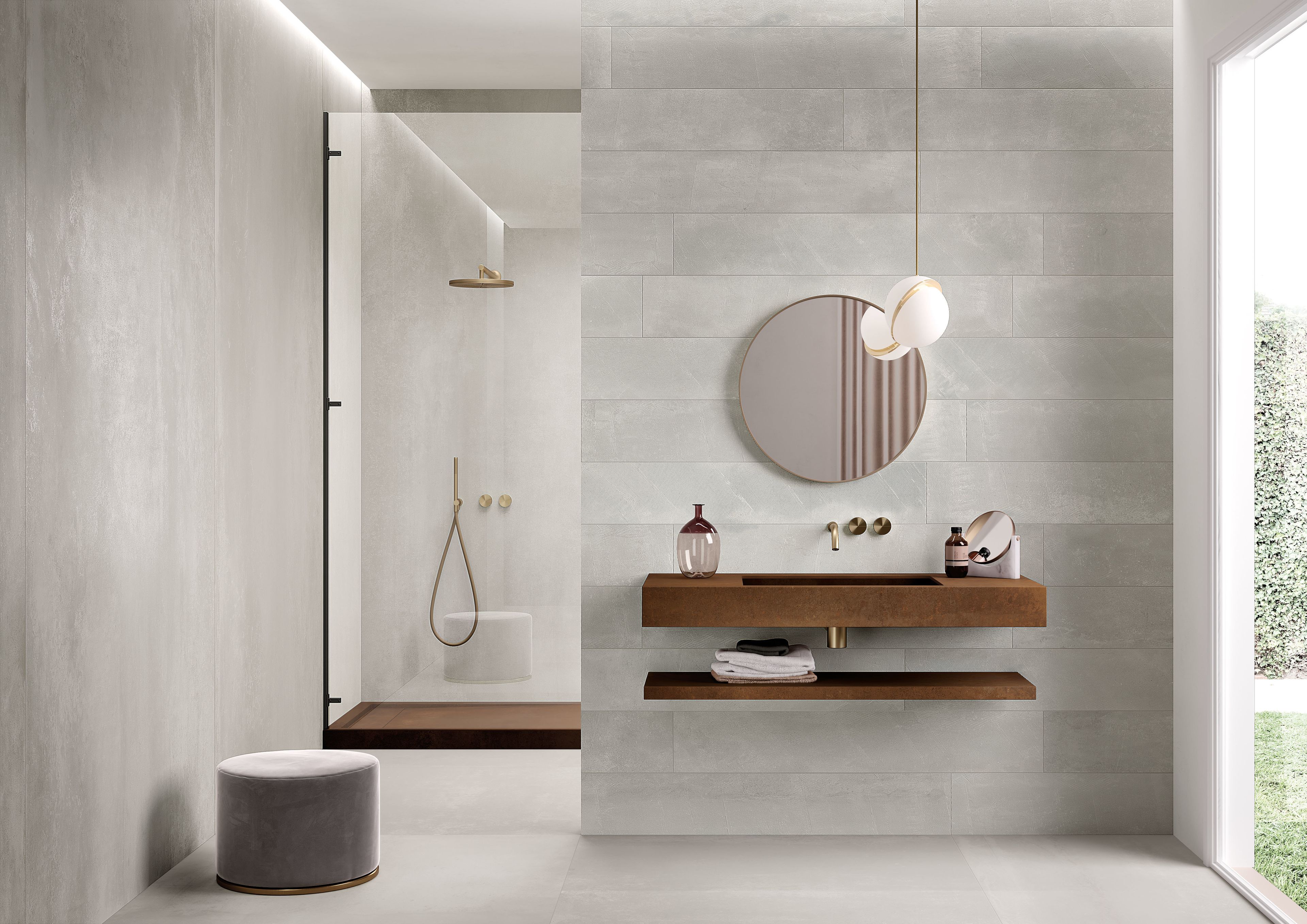 Прямоугольная одиночная подвесная раковина из керамогранита Italgraniti Italgranitive ARCH-00101310 - Вид №1