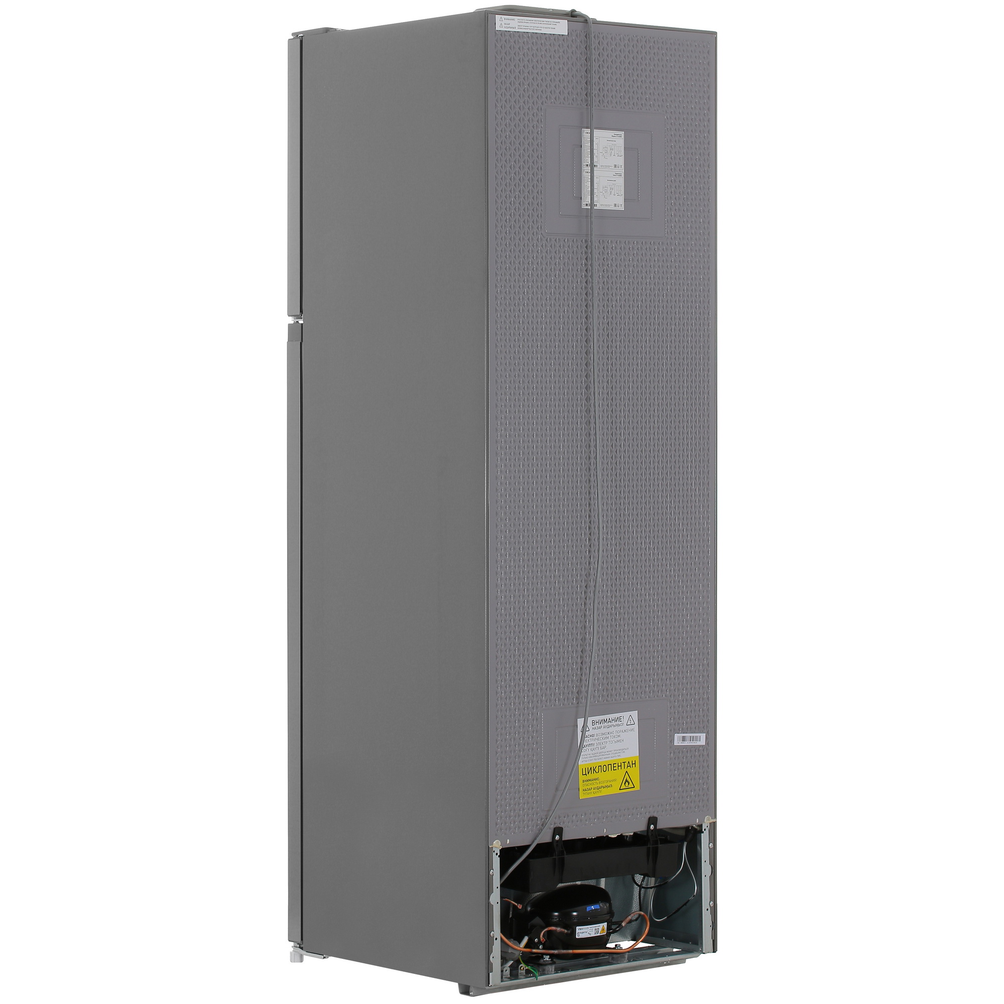 5098008 Холодильник с морозильником   DEXP T4-26AMG серебристый STDN-0005254 - Вид №4