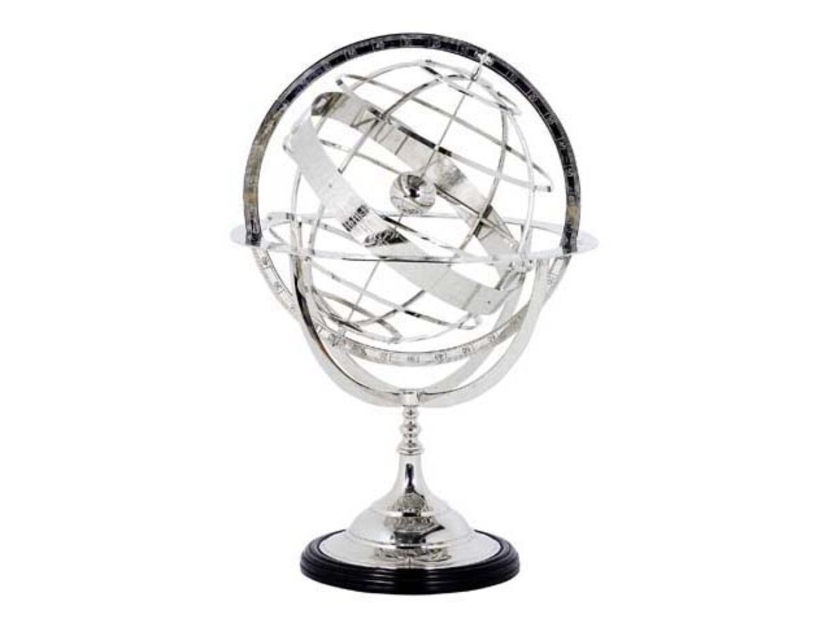 Настольный никелевый глобус Eichholtz ARCH-00001353