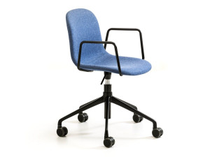 Поворотный операционный офисный стул с подлокотниками