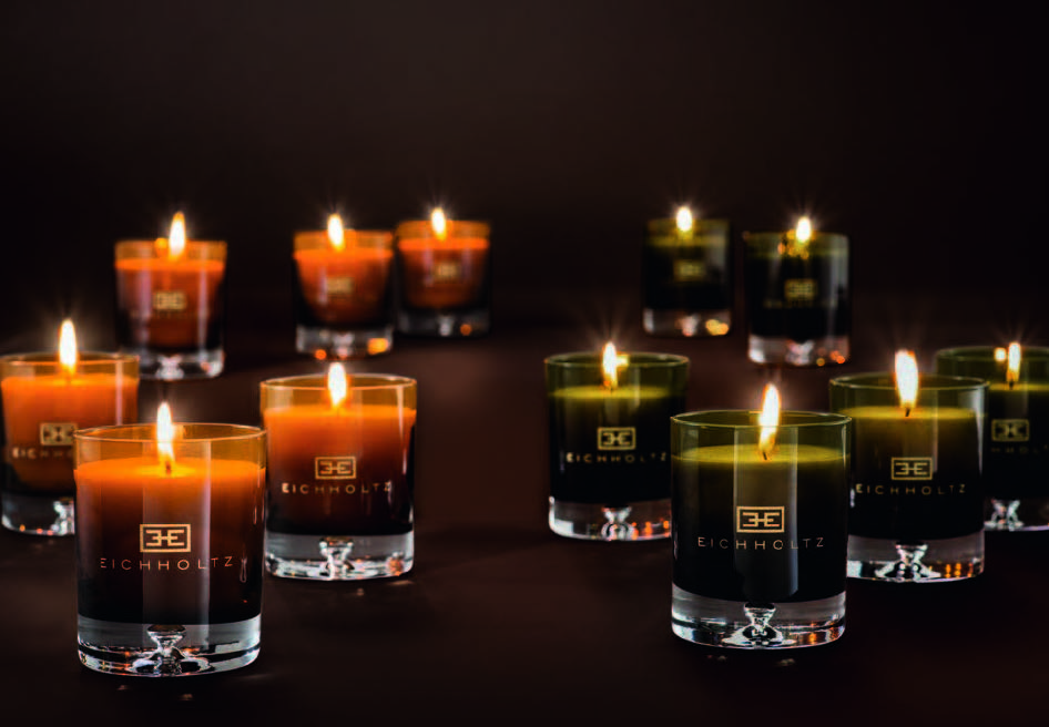 Свеча в стакане коричневая 110769/1 EICHHOLTZ  00-3879466 Коричневый  - Вид №4