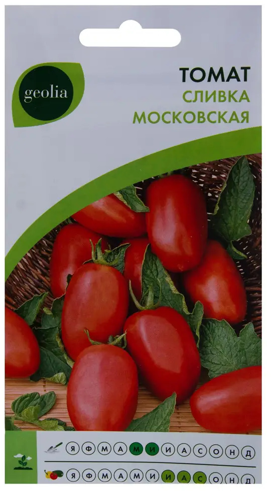 Семена томатов GEOLIA Сливка московская - ранний урожайный сорт 17585244