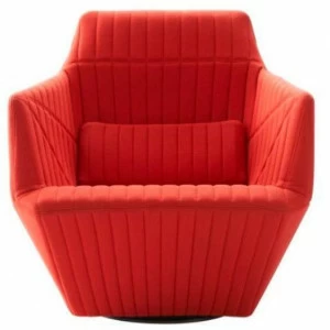 Ligne Roset Вращающееся кресло из ткани с подлокотниками Facett 14060205-14060255