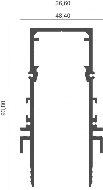 Lucifero's Линейный световой профиль из экструдированного алюминия sun-id-1375128 - Вид №9