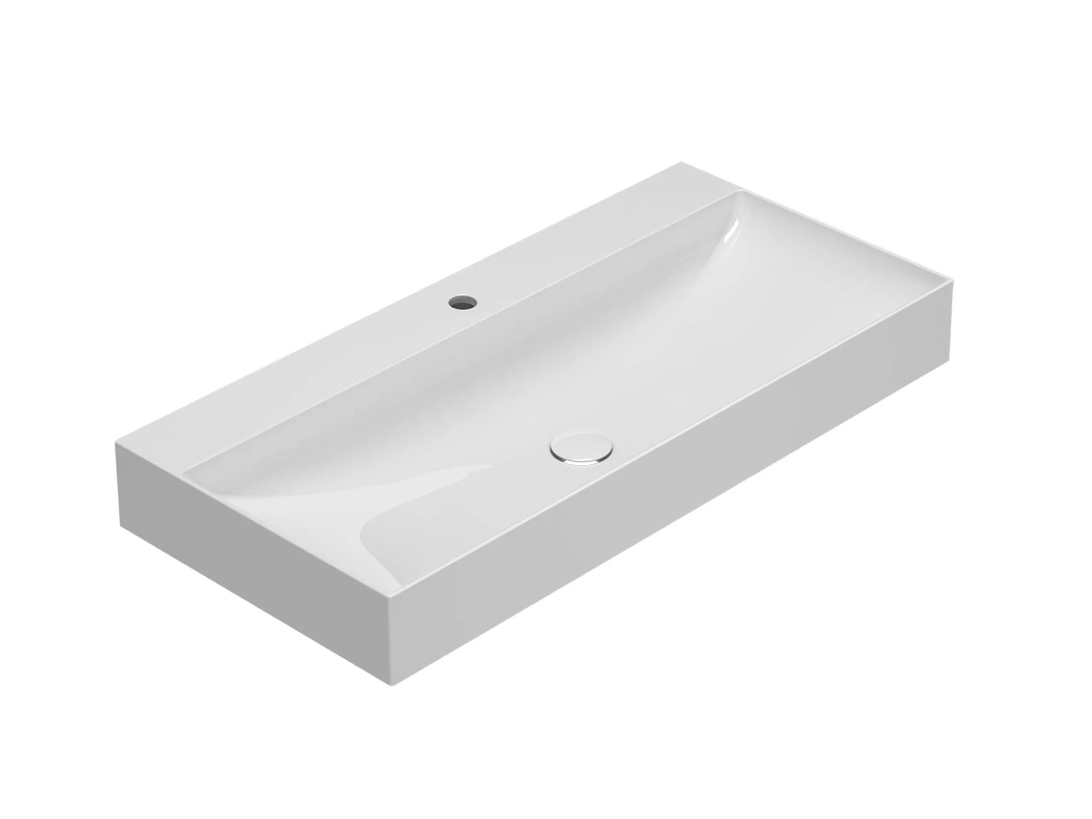 Керамическая прямоугольная раковина Ceramica Globo плиты ARCH-00126975