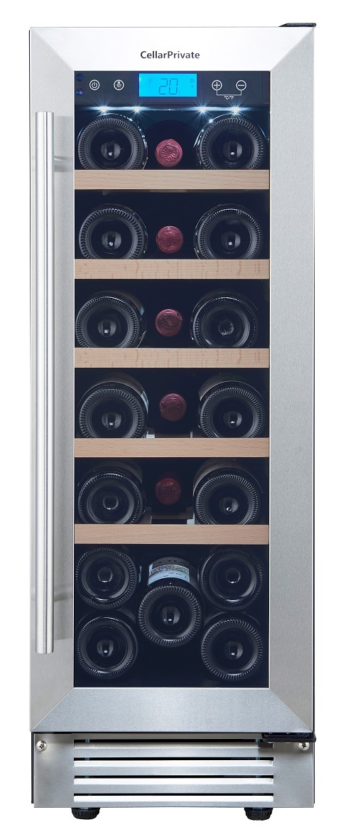 9049322 Винный шкаф CellarPrivate CP020-1T серебристый CELLAR PRIVATE STDN-0134282 - Вид №7