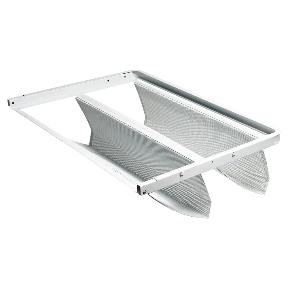 Обувница для гардеробной системы 58.7x15.3x41 см металл цвет белый ТИТАН-GS STLM-2153099 - Вид №3