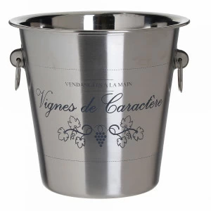 Ведерко для льда 22 см серебро Braunau Am Inn TO4ROOMS BRAUNAU AM INN 00-3894174 Серебро