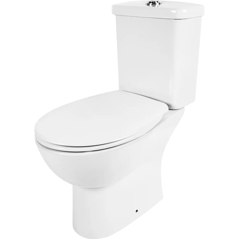 Унитаз-компакт Grohe Bau Ceramic 39604000 горизонтальный выпуск двойной слив 82109184 STLM-2034342