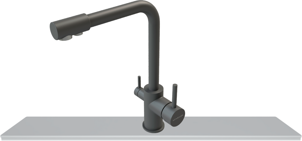 Подставка под смеситель Wing-Creek серая