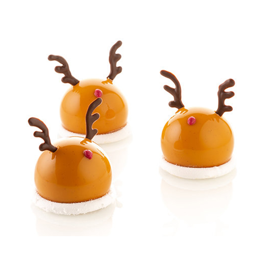 26.192.13.0065 Форма для приготовления пирожных dolce tartufo силиконовая Silikomart  - Вид №7