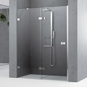 Novellini. Двери в нишу 180 см 2P на брекетах GALA 2