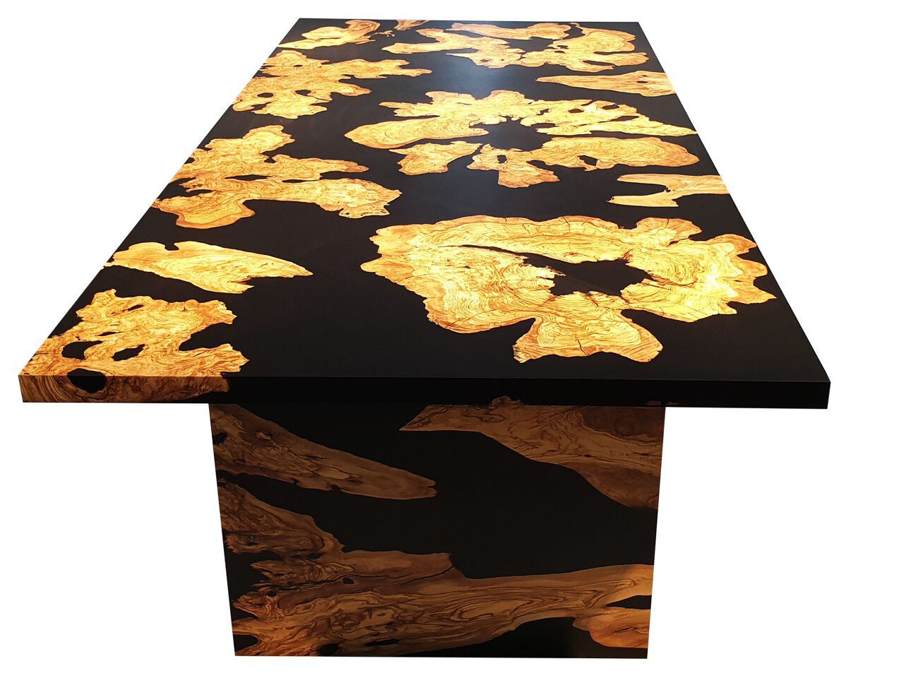 Прямоугольный стол из оливкового дерева и смолы Legnor LEG2408751 ARCH-00041415 - Вид №2