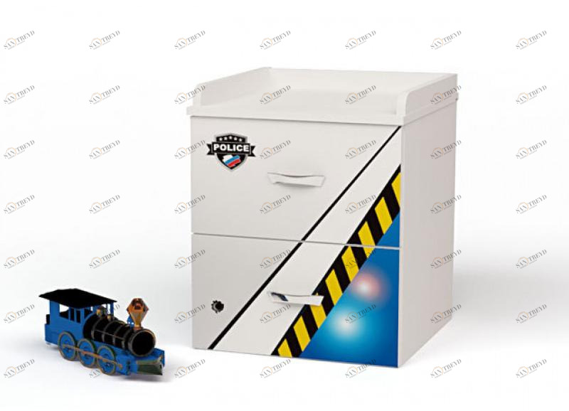 Тумба прикроватная ABC-KING Police 4631147958815