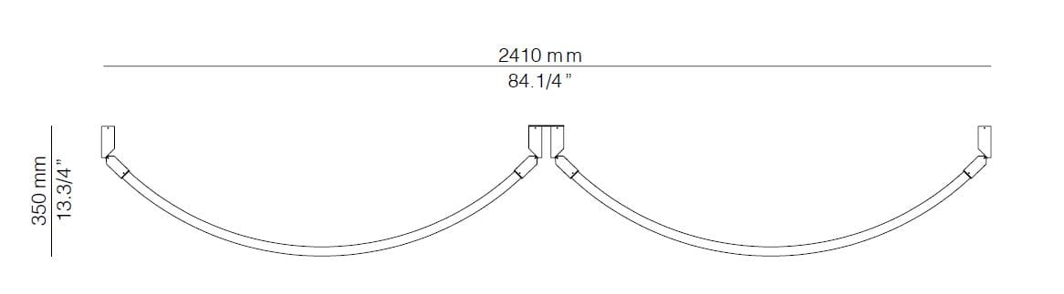 Силиконовая затемняемая светодиодная потолочная лампа Estiluz Arco ARCH-00044909 - Вид №9
