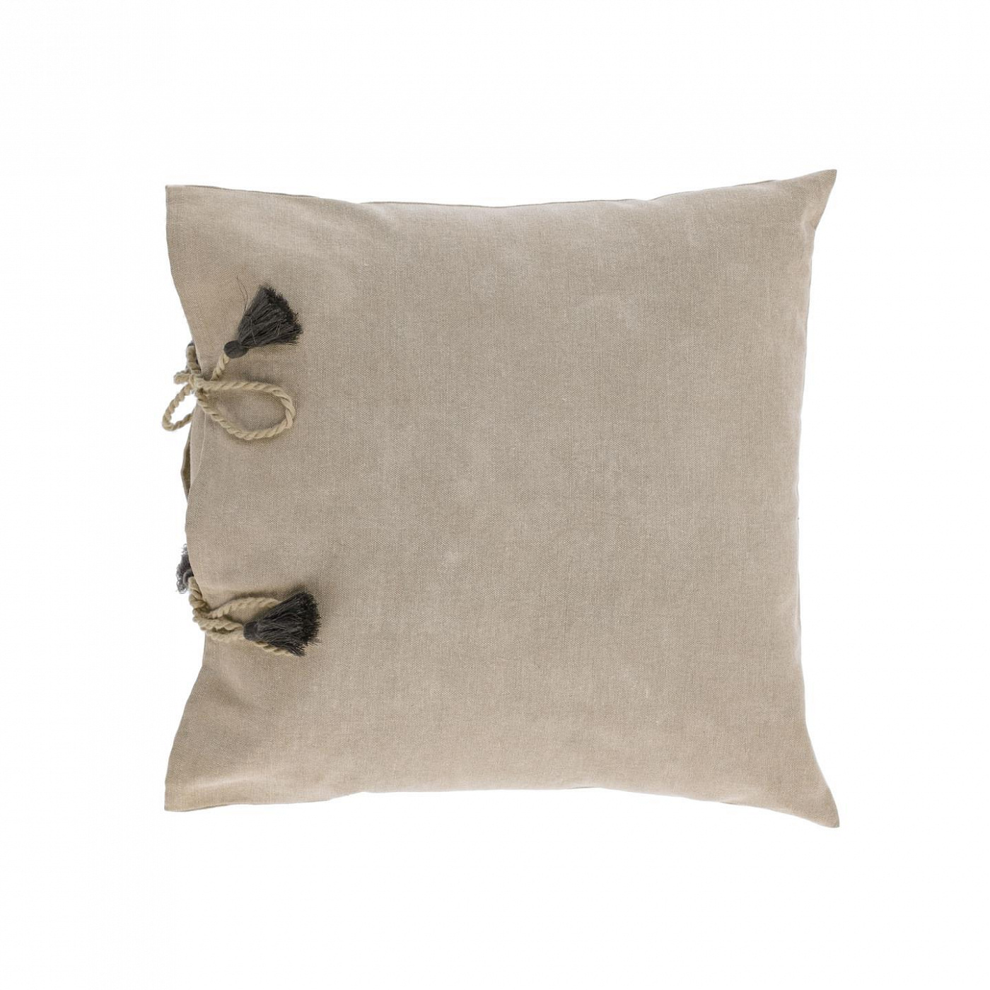 101213 Чехол на подушку из 100% хлопка коричневый 45 x 45 см La Forma Varina  - Вид №1