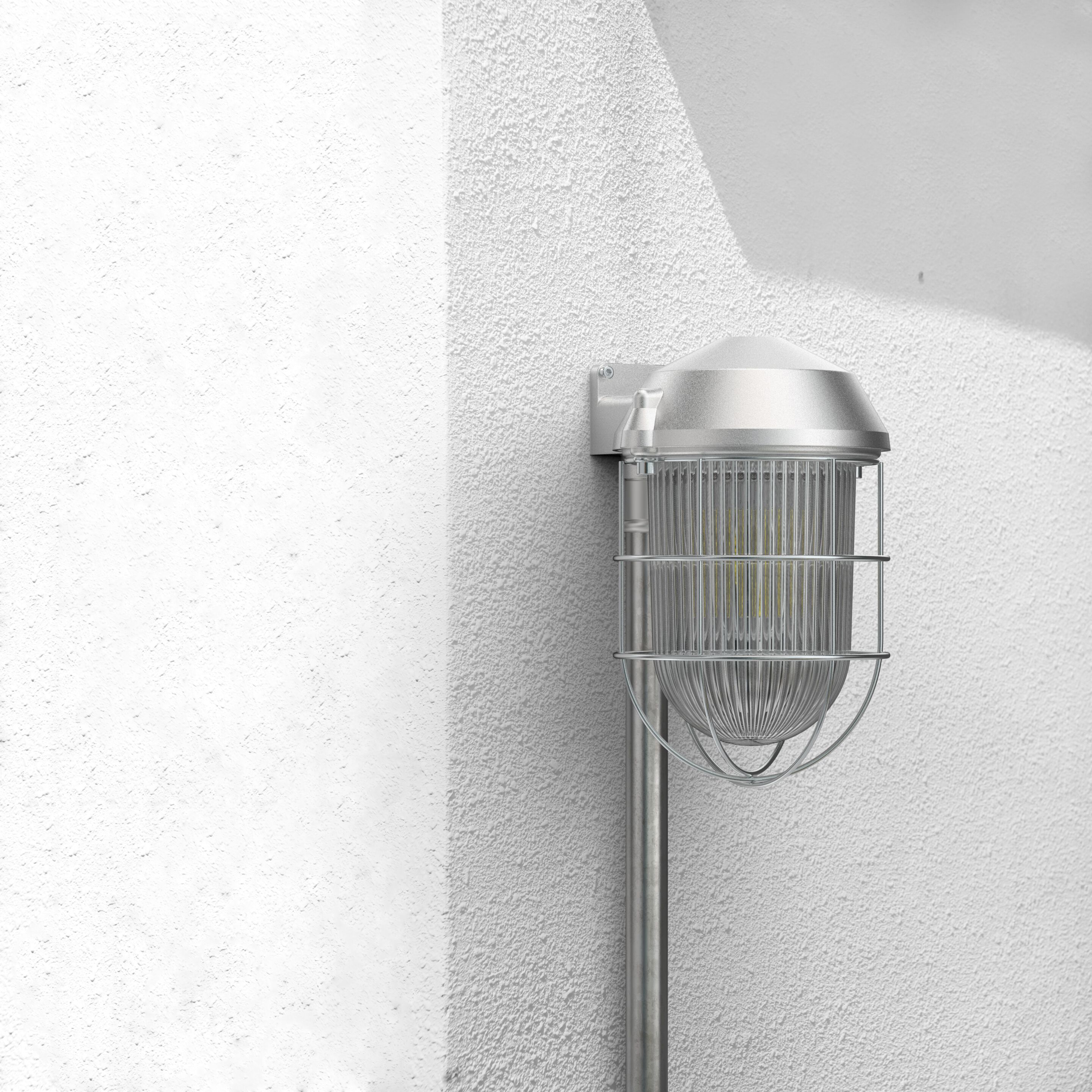 Натуральный алюминиевый настенный светильник Genuit Silver ARCH-00129058 - Вид №5