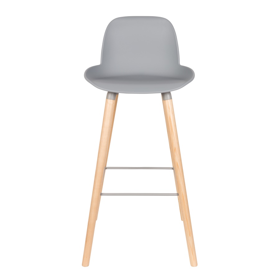 Стул барный Albert Kuip светло-серый Zuiver 1500059 - Вид №3