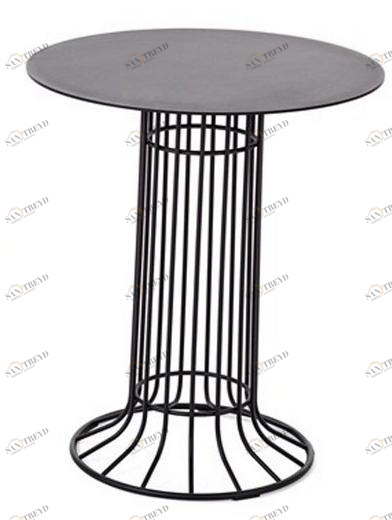 Nola Industrier Садовый столик круглый из стали Kaskad sun-id-1467576
