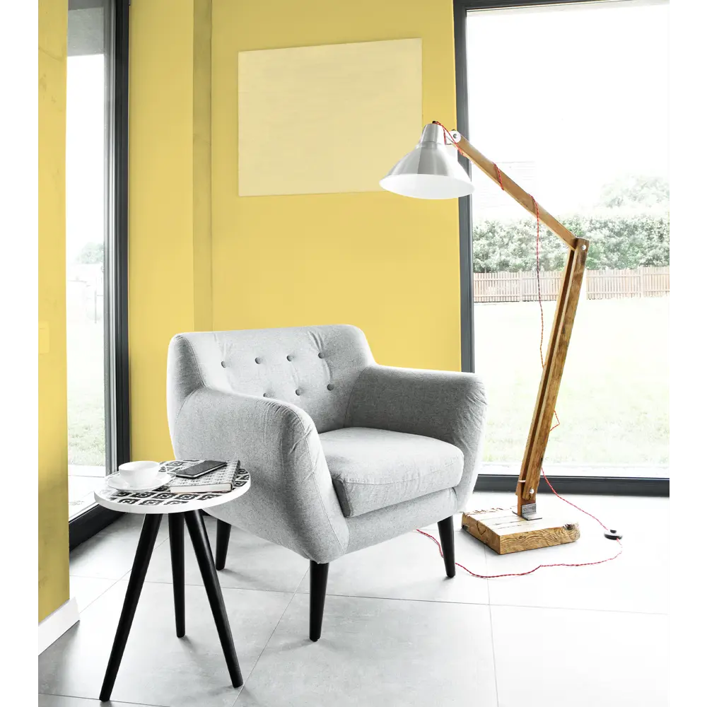 Краска для стен Primalex Inspiro матовая цвет солнечный блеск 1 л STLM-2064289 - Вид №3