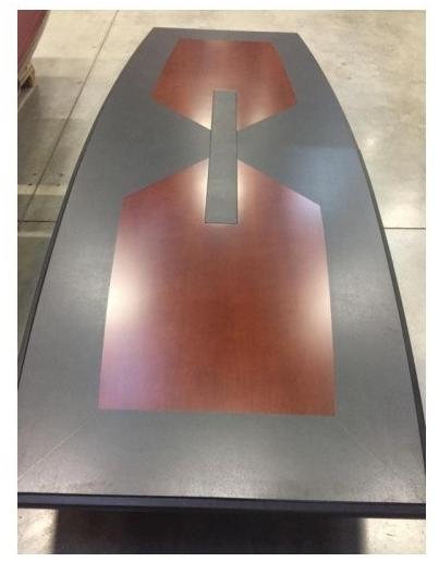 Arrediorg.it® Прямоугольный стол для переговоров из древесного волокна Prestige sun-id-1434267 - Вид №4