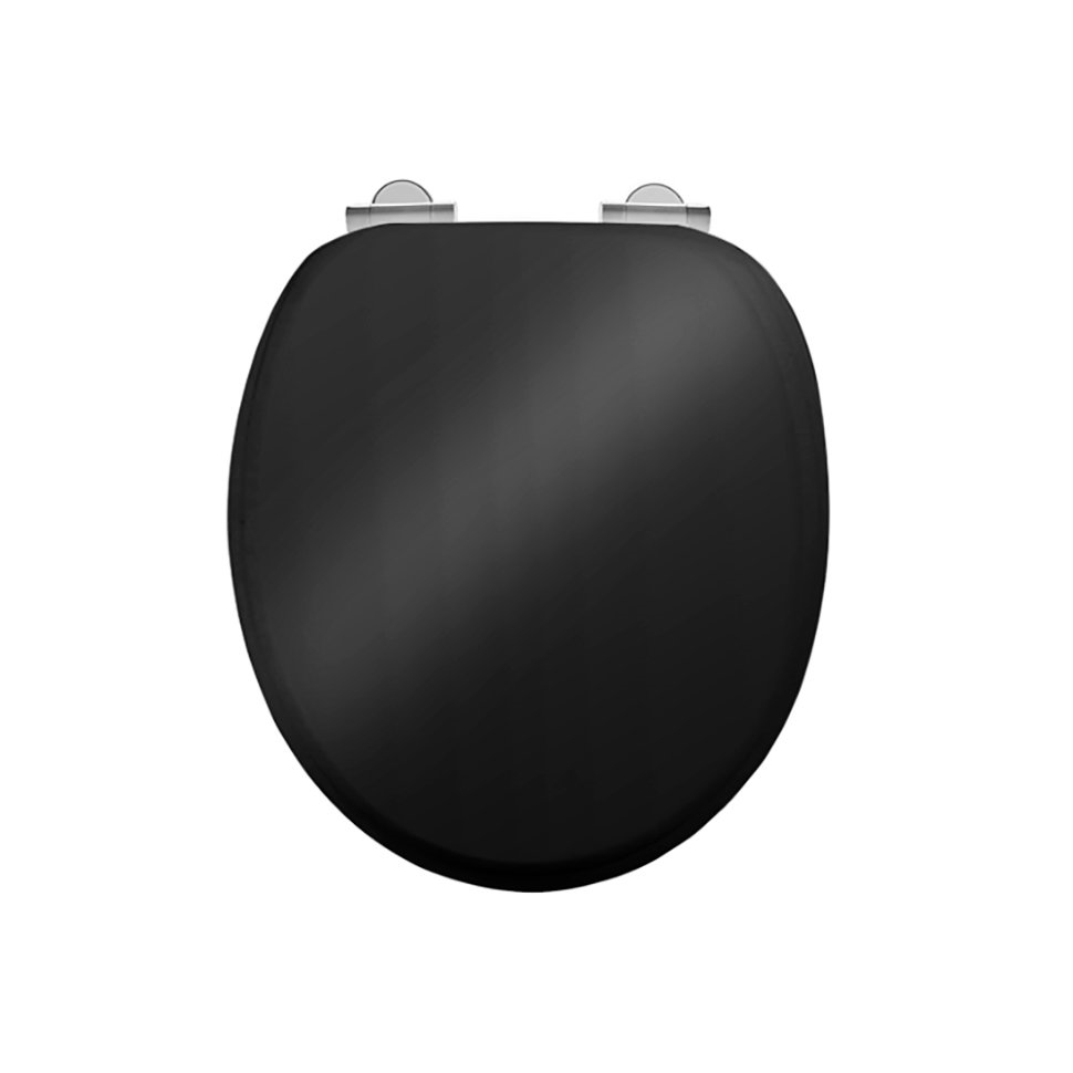 Burlington Сиденье с мягким закрытием Gloss Black Черный S40  - Вид №1