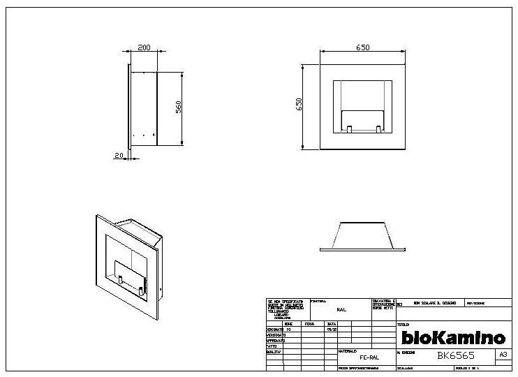 bioKamino Встроенный камин на биоэтаноле Bk sun-id-1473854 - Вид №10
