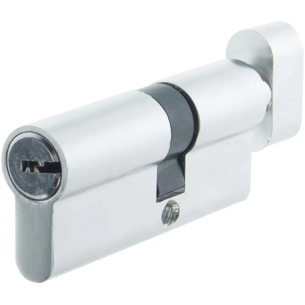 Цилиндр Standers ключ/вертушка 30х40 хром,TT-CANB3040CR 17264088 STLM-2123576 
