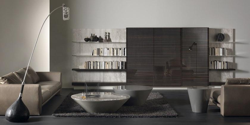 ACERBIS Круглый журнальный столик из baydur® и камня sun-id-1417371 - Вид №3