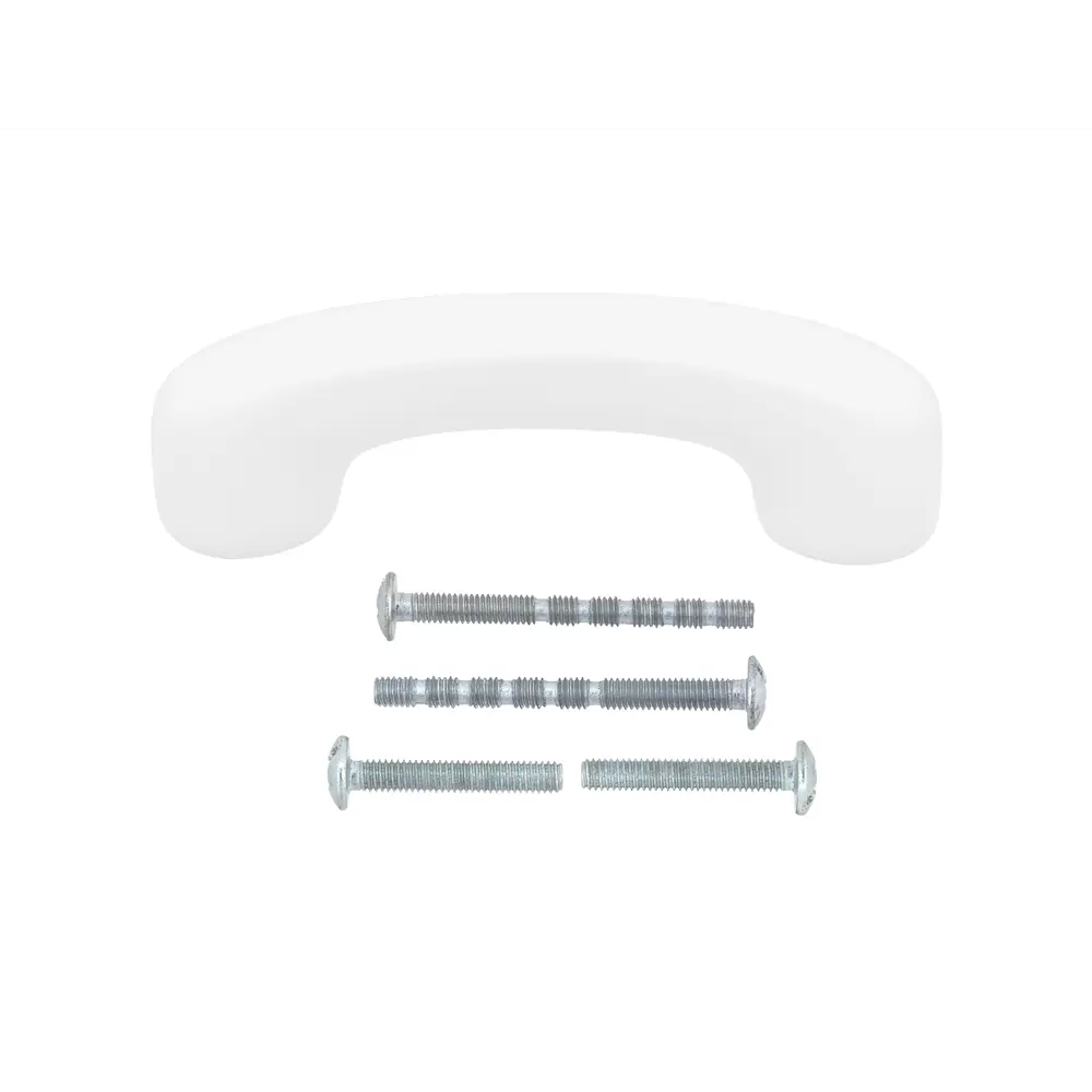 86899633 Ручка-скоба мебельная Porcellana ЦАМ 64 мм цвет белый STLM-1010424 PALLADIUM  - Вид №2