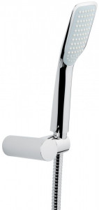 142CR Ручной душ 142: лейка, шланг, крепеж, цвет хром