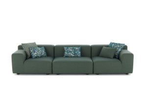 3-местный тканевый модульный садовый диван