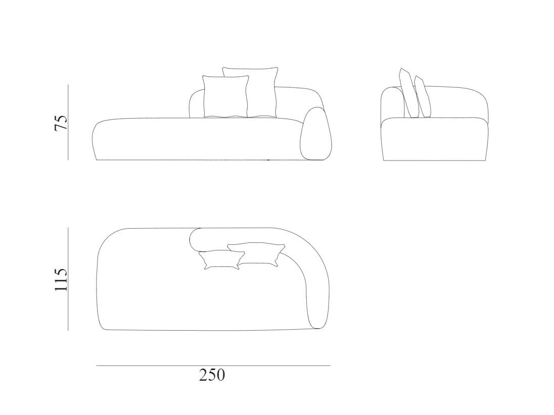 Ткань сад Dormeuse Exteta Палау ARCH-00122596 - Вид №8