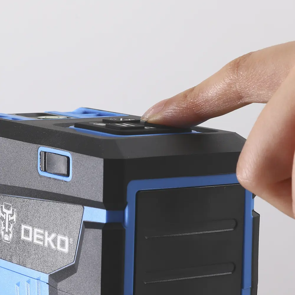 Уровень лазерный Deko LL12-HVR зеленый луч штатив в комплекте, 20 м STLM-2205486 - Вид №8