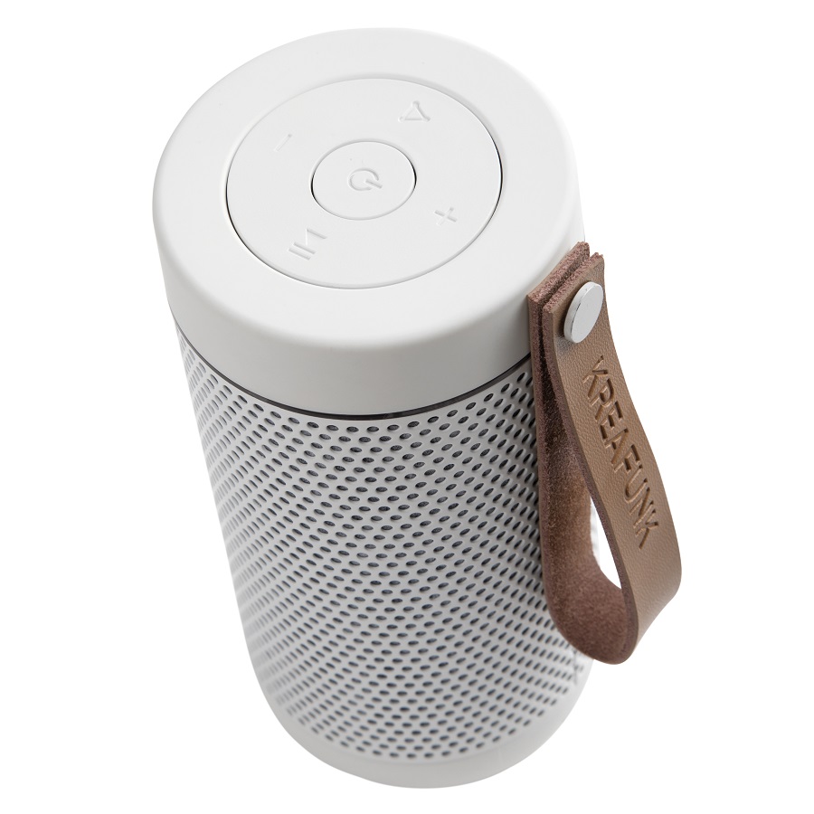 Колонка беспроводная с ремешком aFUNK, белая KREAFUNK KFCD13 - Вид №3