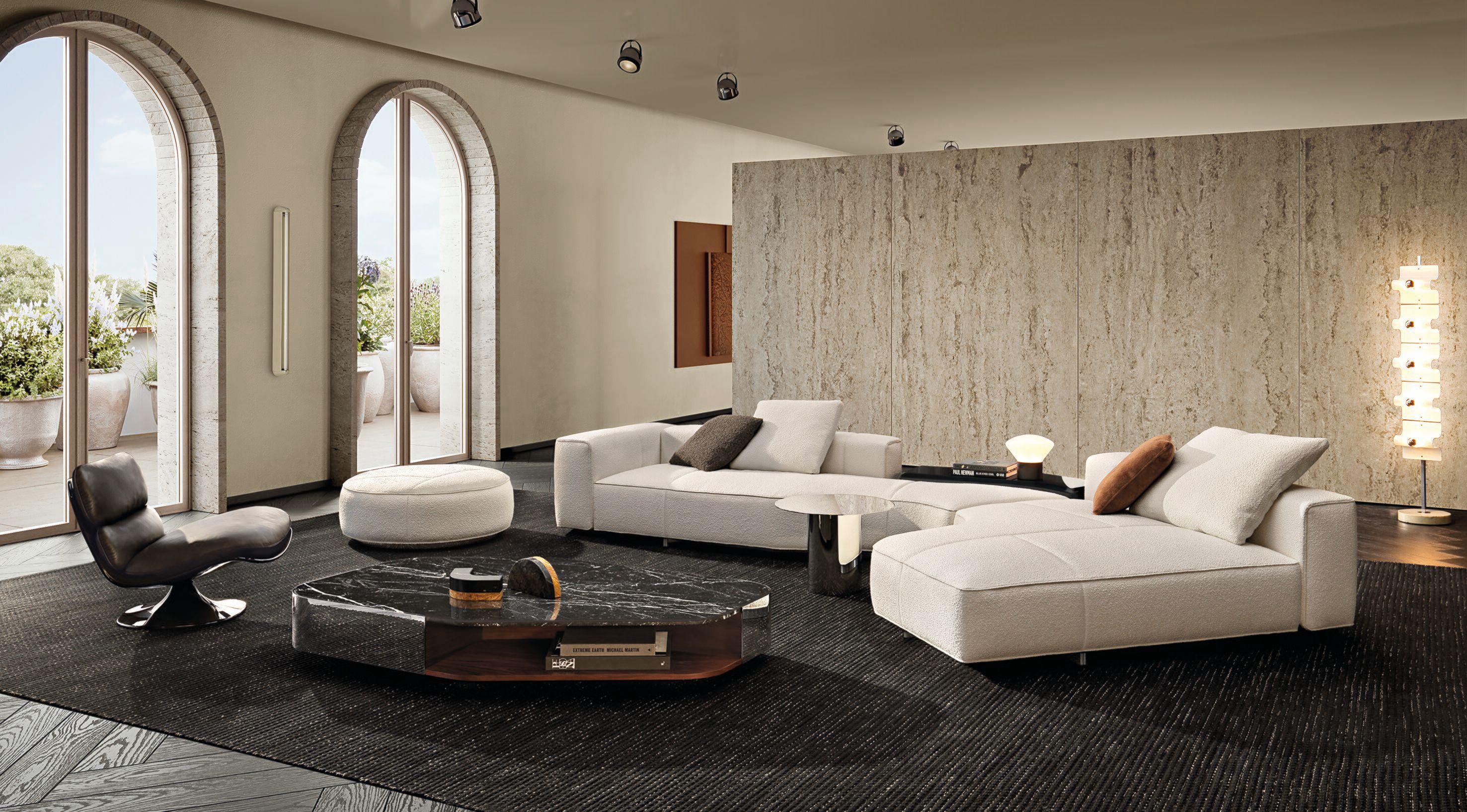 Модульный тканевый диван Minotti Yves ARCH-00127940 - Вид №18