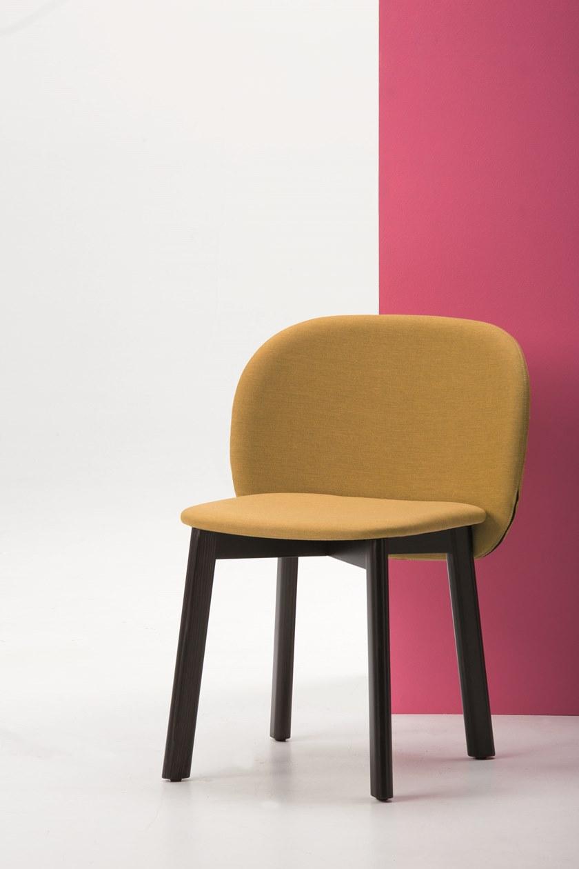 CHAIRS & MORE Стул из мягкой ткани Chips sun-id-1472915 - Вид №6