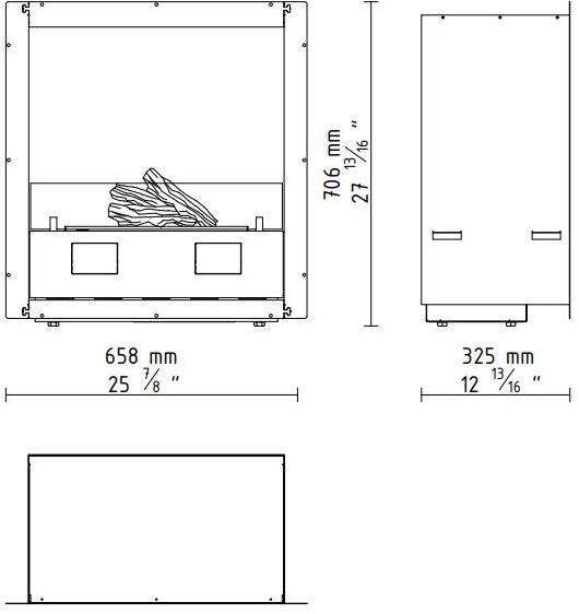 Planika Вставка для каминов на биоэтаноле L-fire sun-id-1390120 - Вид №3