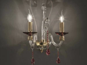 Euroluce Lampadari Настенный светильник с кристаллами swarovski® Rubino alicante