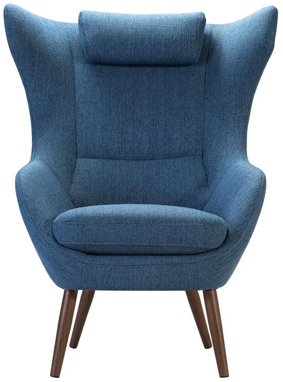 1375 Кресло Сканди-2 Блю Арт R-HOME 40172231h_БлюАрт - Вид №1