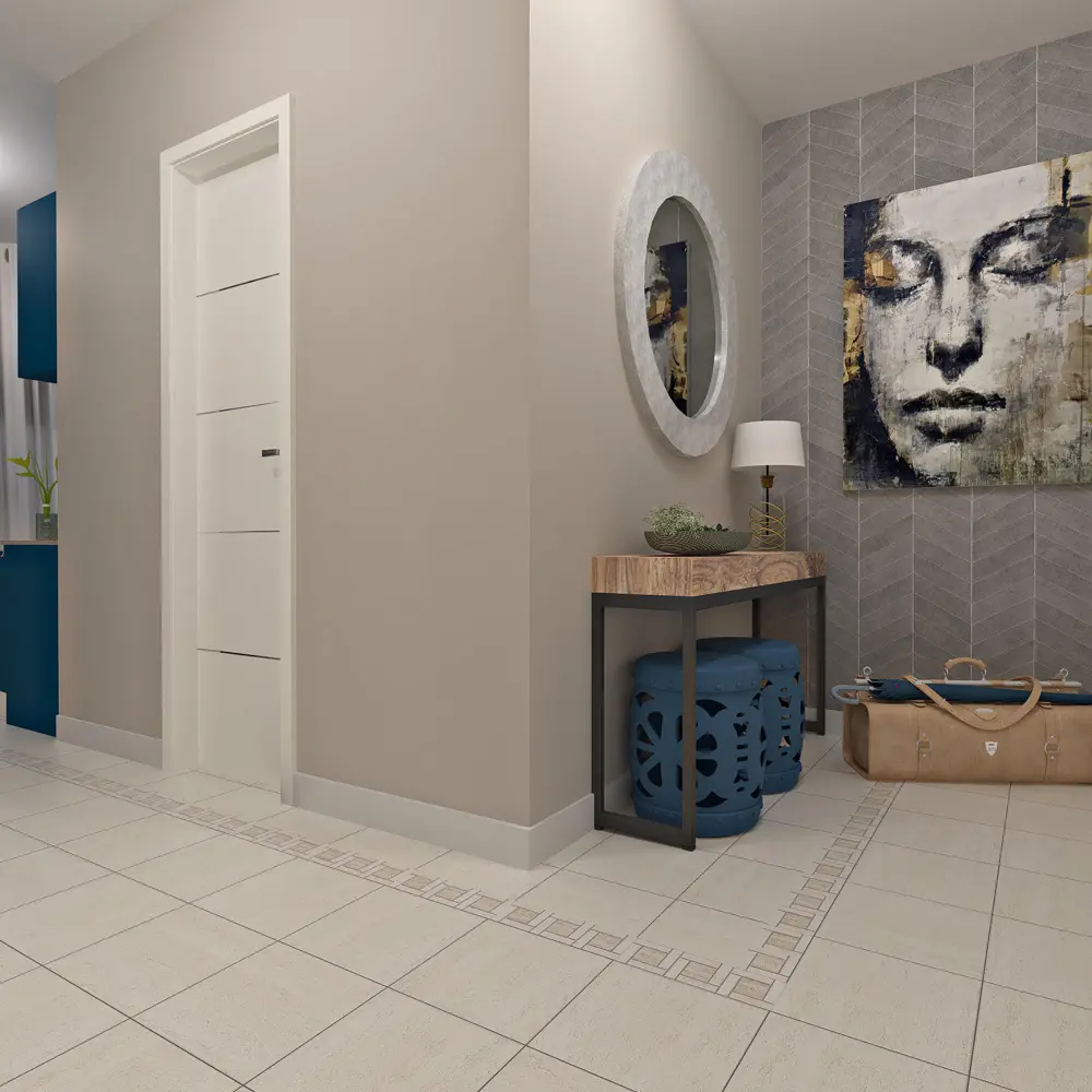 Керамогранит Ecogres EV01 30х30 см 1.53 м² матовый цвет светло-бежевый Ecotravertine STLM-2109255 - Вид №7