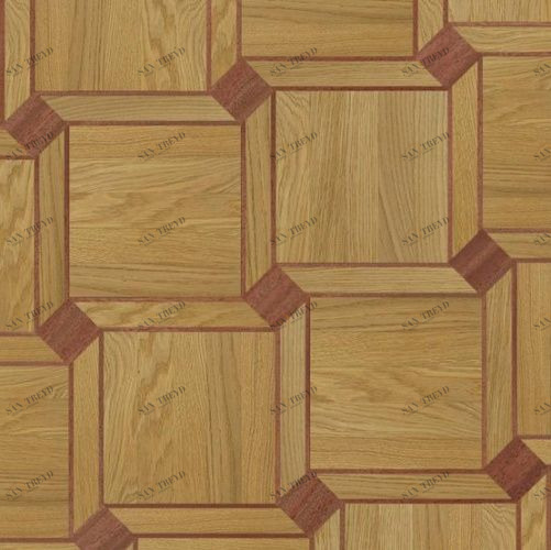 Художественный паркет Da Vinci Щитовой 26-290 Дуб (Гладкая) 500х500 мм 26010290