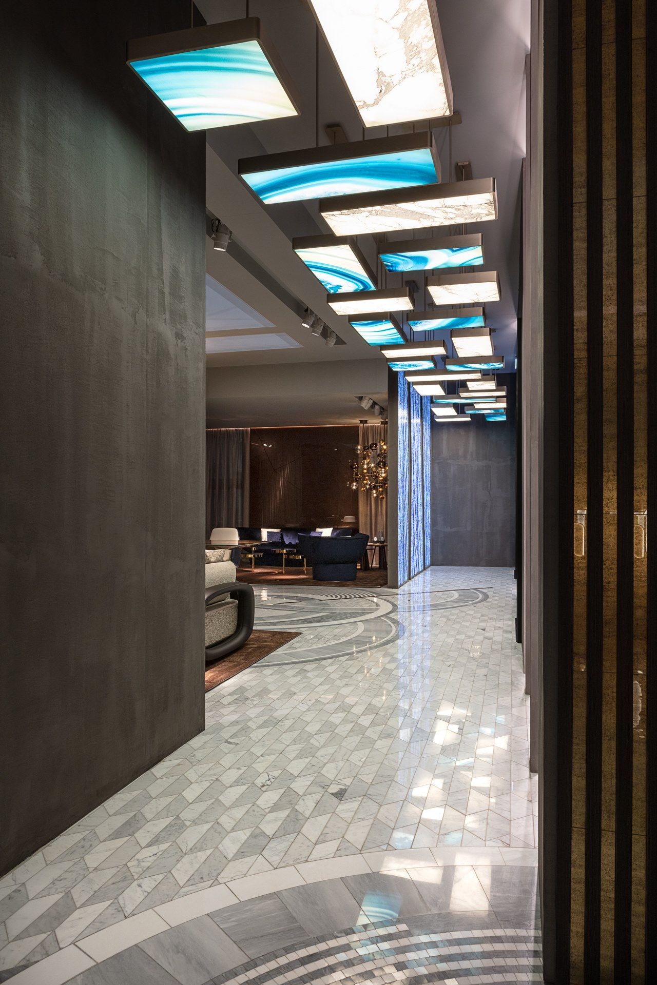 Подвесной светильник из металла и стекла Sicis ARCH-00056509 - Вид №2