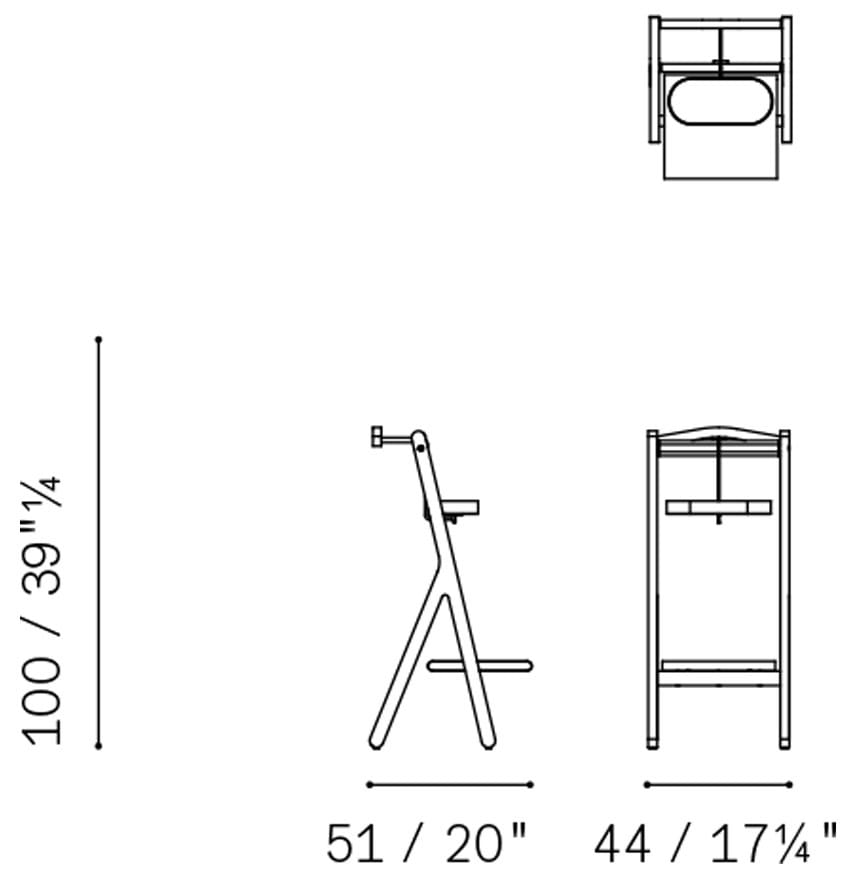 Деревянный сервомут Poltrona Frau коллекция-мебель и аксессуары ARCH-00133853 - Вид №2