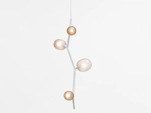 BROKIS Подвесной светильник из дутого стекла и металла Ivy