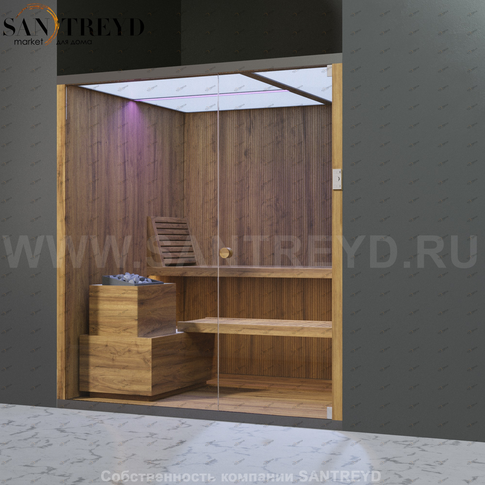 Effegibi BODYLOVE S BL20200001 Сауна. Установка: в нишу. Мощность: 8 кВт макс. Размеры: длина 200 см, ширина 176 см. Отделка: термообработанная древесина.